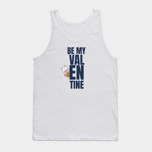 Be My Valentine Tank Top by Jitesh Kundra